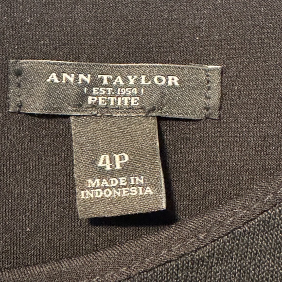 Ann Taylor Sequined Front Party Dress Sz 4P - Picture 5 of 5